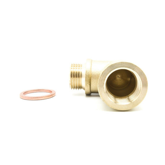 90 Degree O2 Sensor Short Spacer CTT-DRP