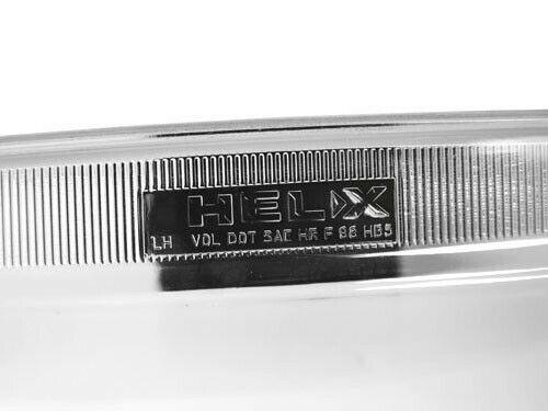 99-05 VW JETTA BORA MK4 HELIX REPLACEMENT GLASS HEADLIGHT LENSES - PAIR DPTMOTORSPORT