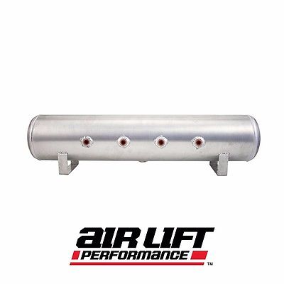 Airlift Performance 4 Gallon 5 Port Tank (Raw Aluminum) #11955 Airlift Performance