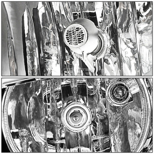 Fit 2011-2018 VW Jetta Mk6 Pair Chrome Housing Clear Corner Headlight/Lamp Set DPTMOTORSPORT