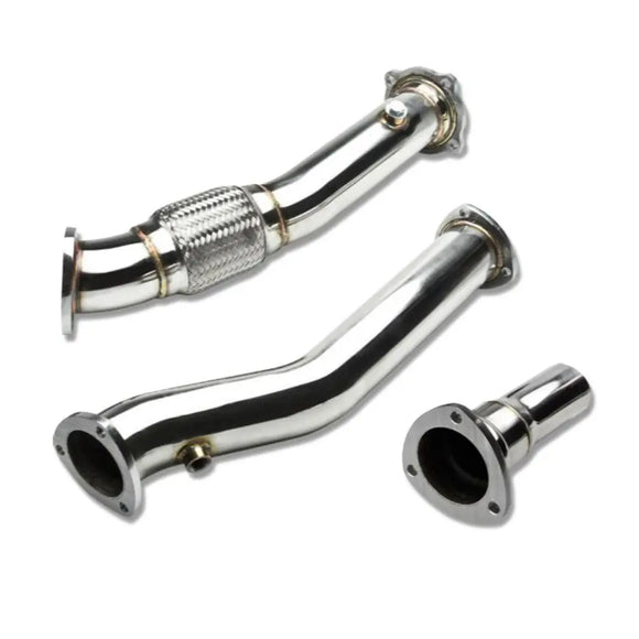 1.8T 99-06 Audi TT Quattro MK1 T-304 Stainless Steel Catless 3-Inch Turbo Downpipe Down Pipe | K03S 180HP TAIMEI