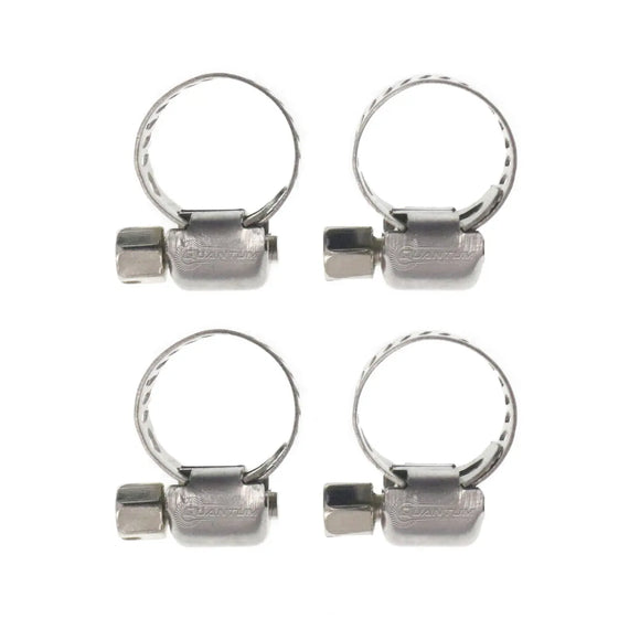 QFS Stainless Steel Worm Gear Hose Clamps for 5/16