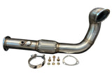 3 Inch B Series Down Pipe For Ram Horn Turbo Manifold Flex Pipe V Band 304 SS US JSR-DRP