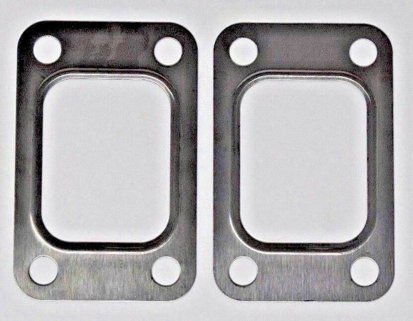2 Pack T2 T25 T28 GT25 GT28 Turbo Exhaust Inlet Manifold Gasket For T2 Flange