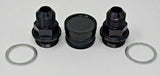 Rear Block Breather Fittings And Plug For B16 B18 Catch Can M28 To 10AN B Series