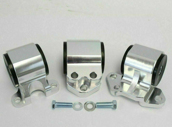 D Series Engine Mount Kit For Honda Acura D16 D18 EG 92-95 Civic DC2 3 Bolt CNC
