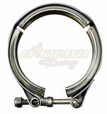 Universal 3" Inch Stainless Steel V-Band Turbo Downpipe Exhaust Clamp Vband 304