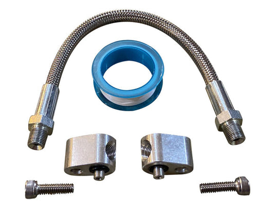 LS Engine Bypass Braided Hose Coolant LSX LS1 LM7 LR4 LQ4 LS6 L59 LQ9 LM4 L33