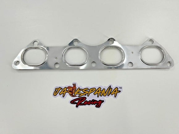H Series H22 H23 Stainless Steel Honda Acura Exhaust Manifold Gasket Dual 304 SS