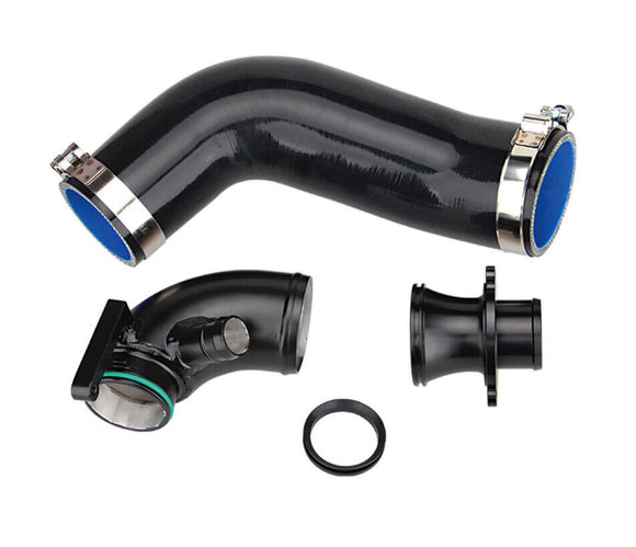 Engine Turbo Muffler Inlet Elbow Silicone Hose For VW MK7 Golf GTI R 2.0T 1.8T