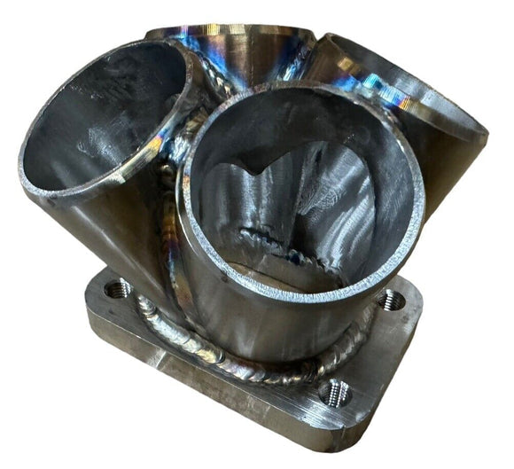 304 Stainless Steel 4-1 Turbo Merge Collector T2 Flange