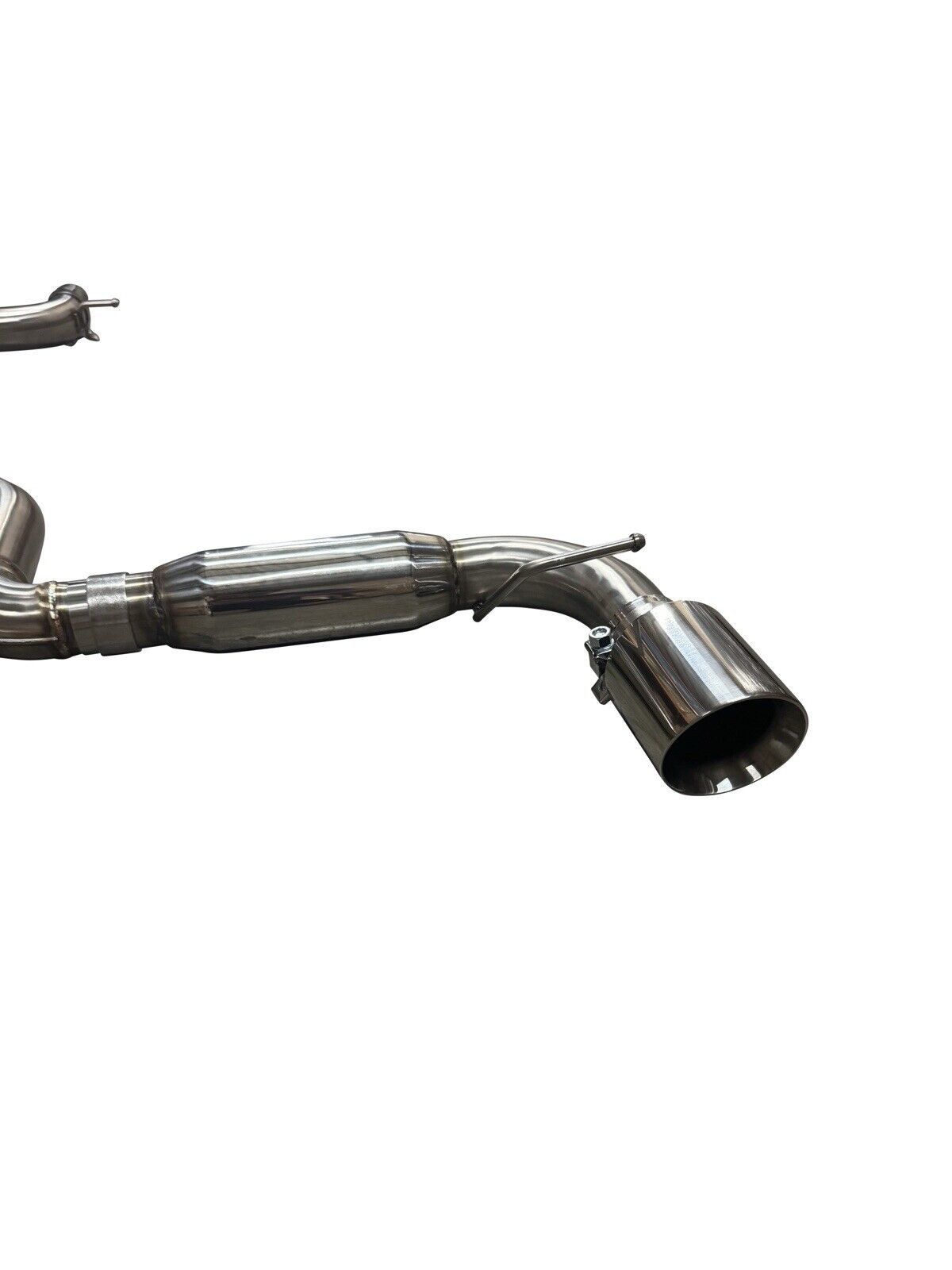 Volkswagen VW 09-14 2.0T MK6 MKVI Golf GTi Catback Polished Exhaust System Turbo