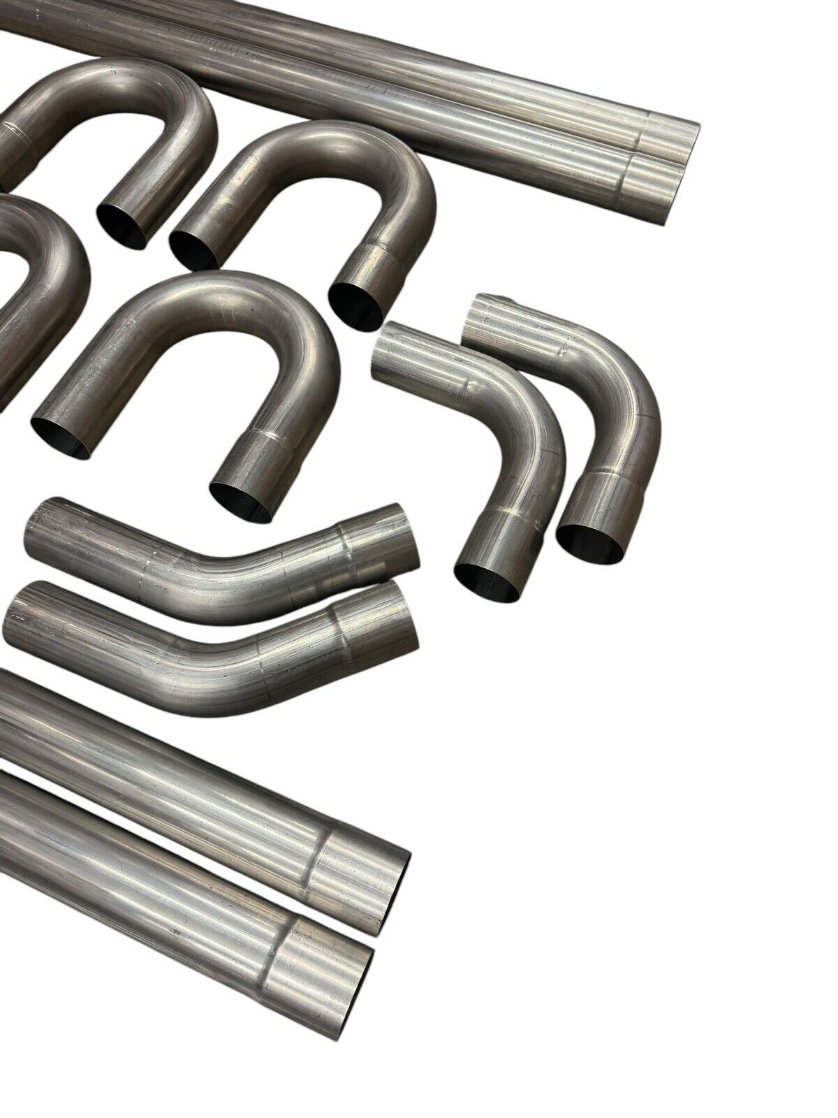 Stainless Steel Exhaust Manifold Tubing Mandrel Piping Straight Bent 18 Gauge SS