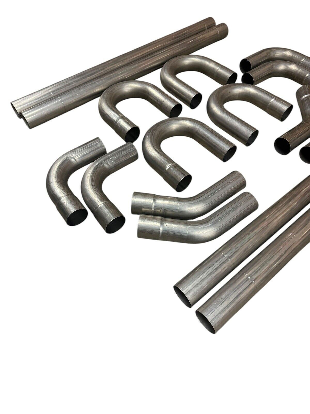 Stainless Steel Exhaust Manifold Tubing Mandrel Piping Straight Bent 18 Gauge SS