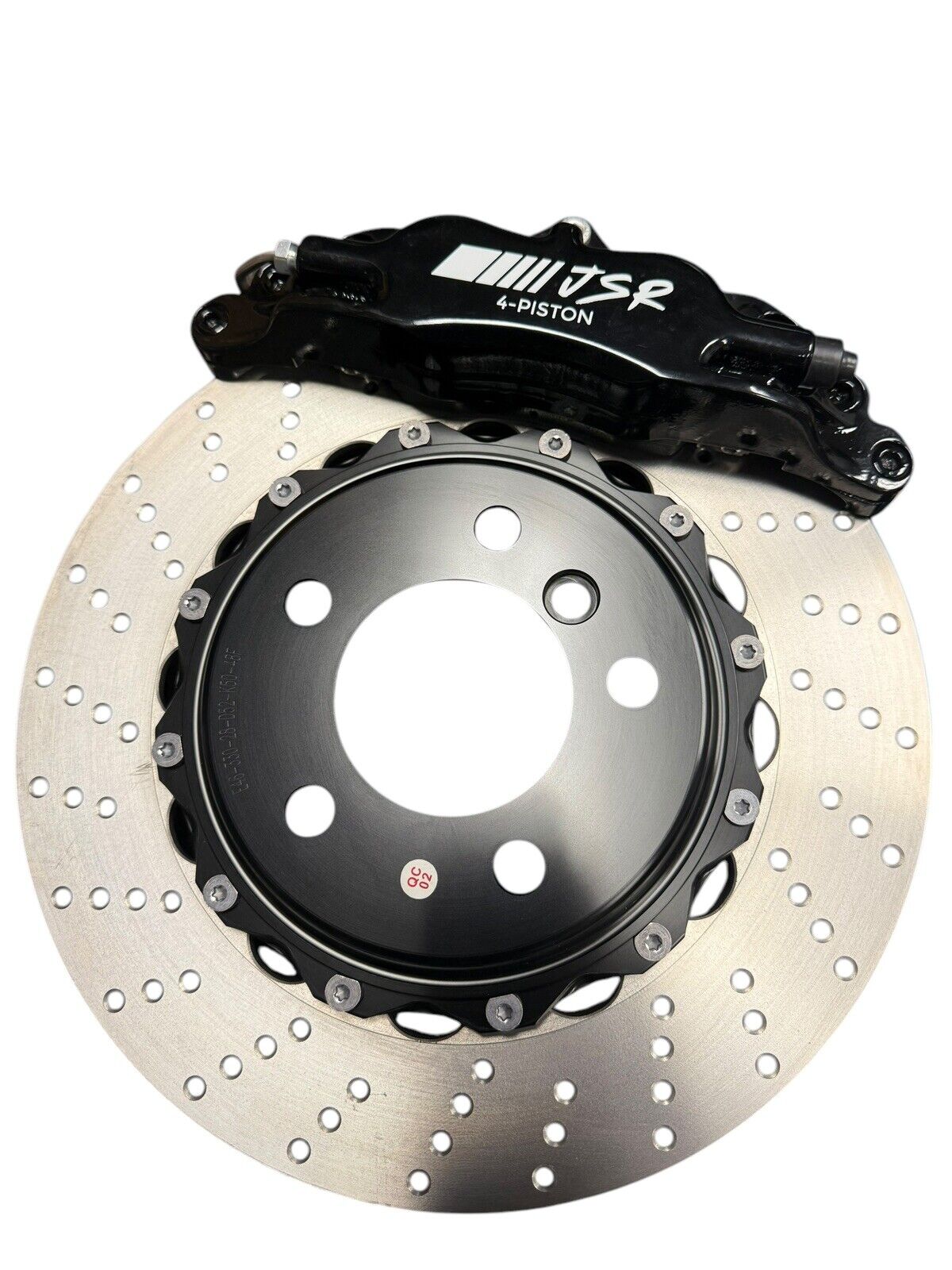 Big Brake Kit 2 Piece Drilled Rotor Caliper For BMW E46 4 Piston 2001-2006