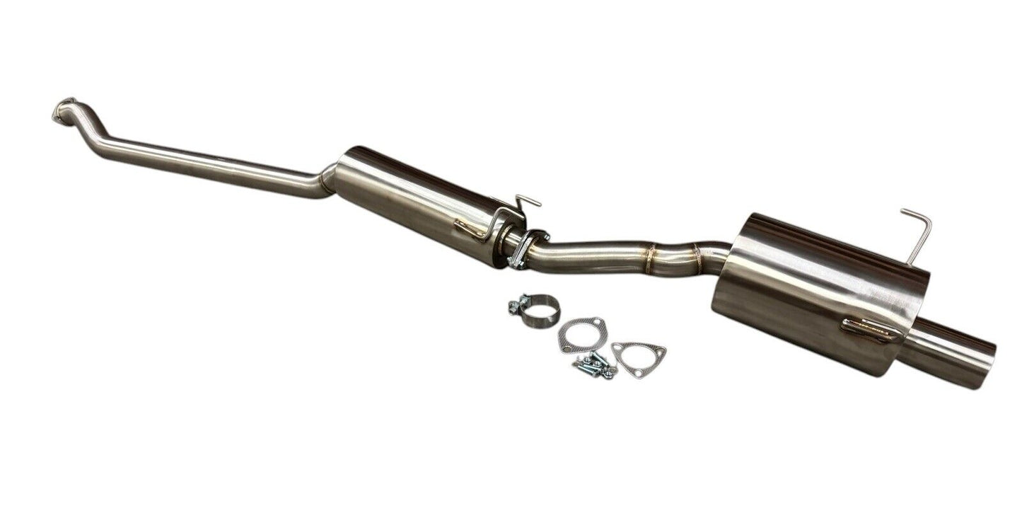 Stainless Steel 2.75" Inch Catback Exhaust System Muffler For Honda Civic EP3 Si Type R