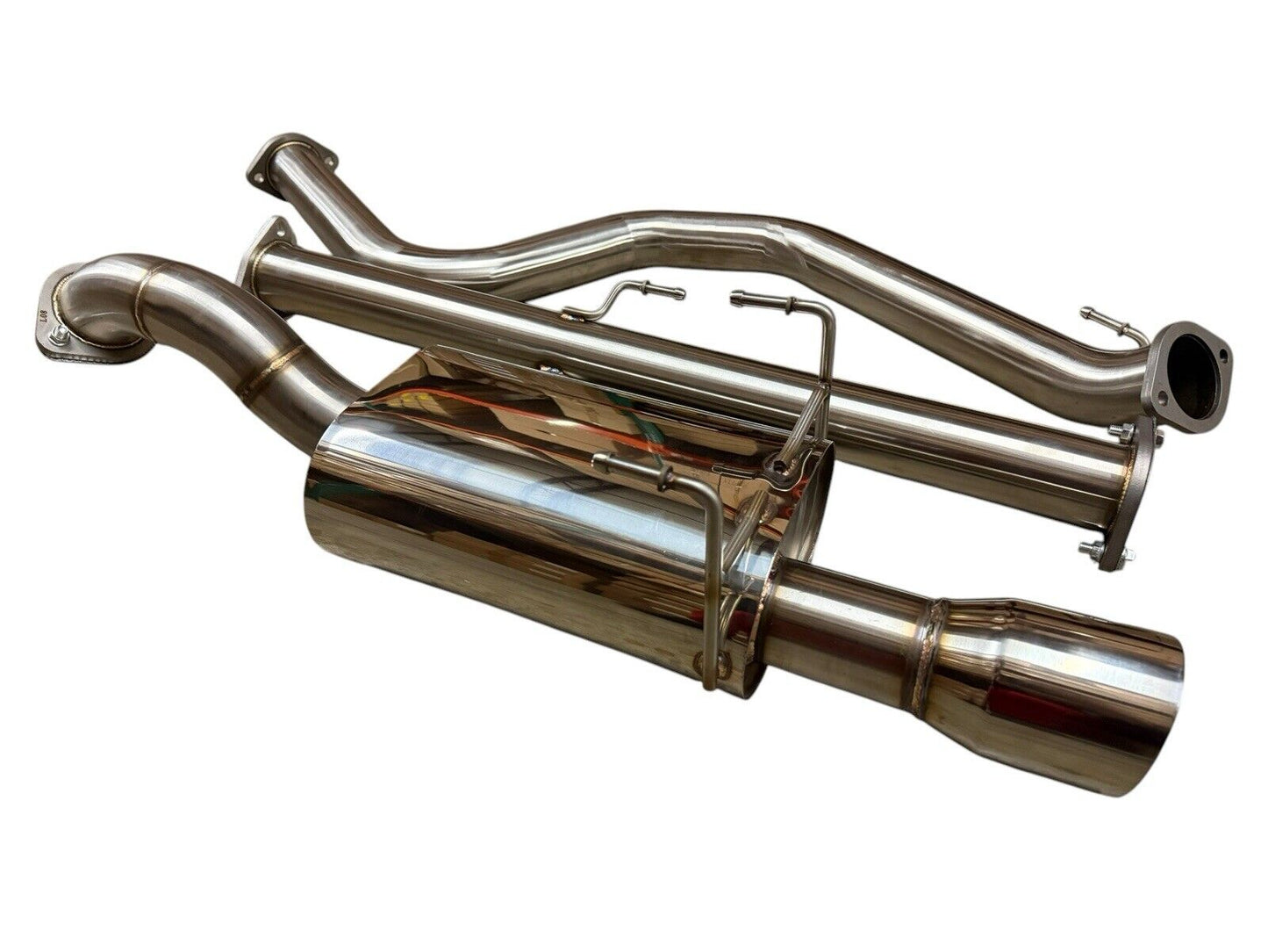 3” Stainless Steel Catback Exhaust Muffler For Honda Civic 92-00 2 & 4 Door EX