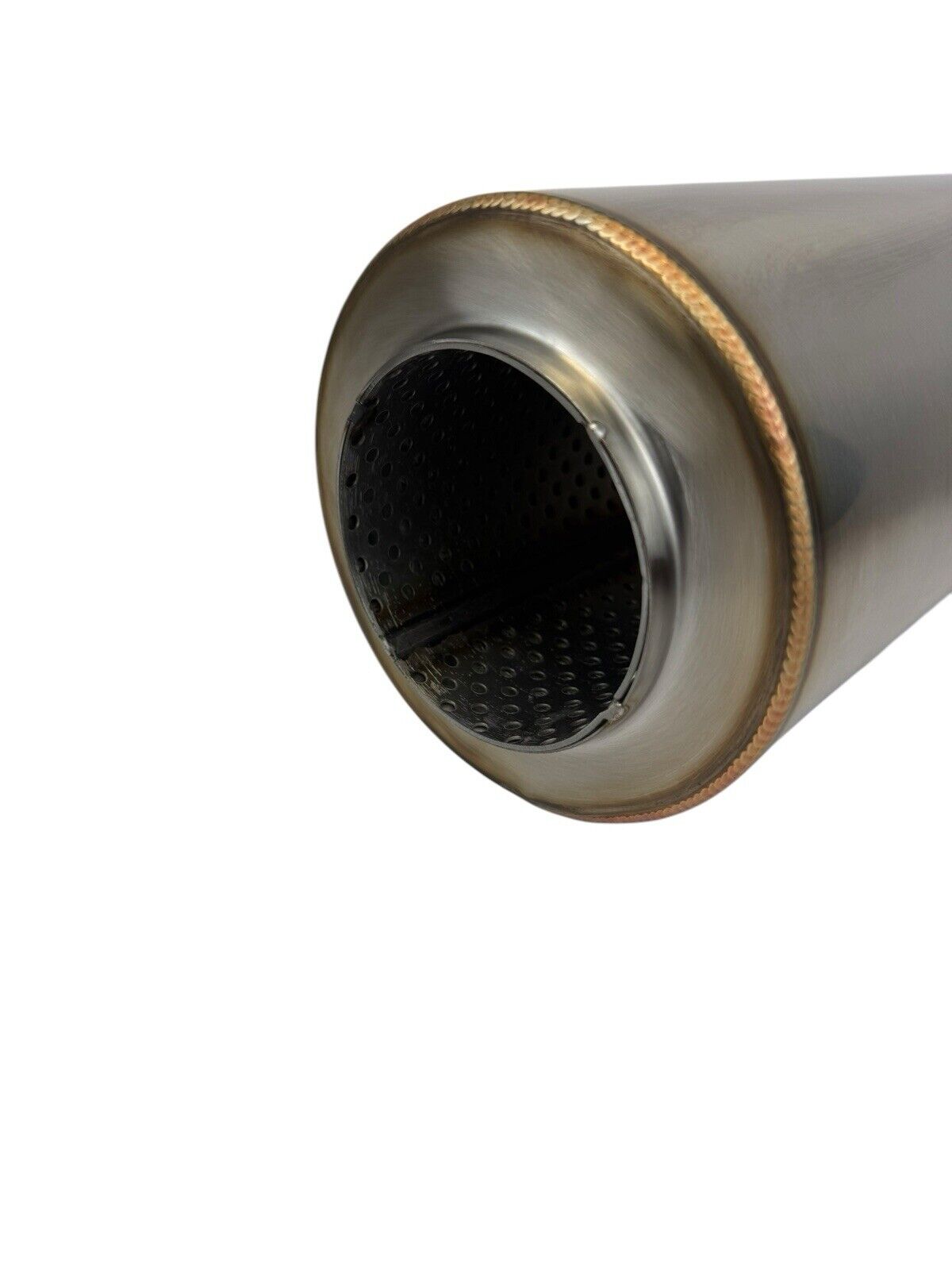 R-Series Resonator 12" Muffler Stainless Steel Universal 3" Inlet & 3" Outlet