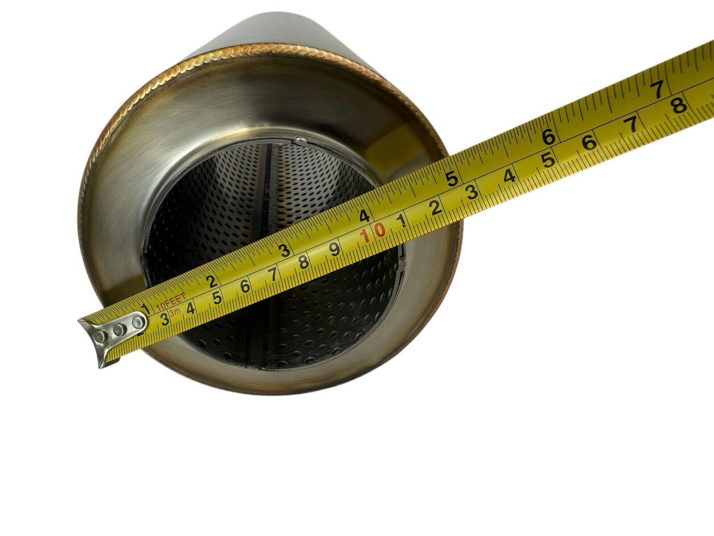 R-Series Resonator 12" Muffler Stainless Steel Universal 3" Inlet & 3" Outlet