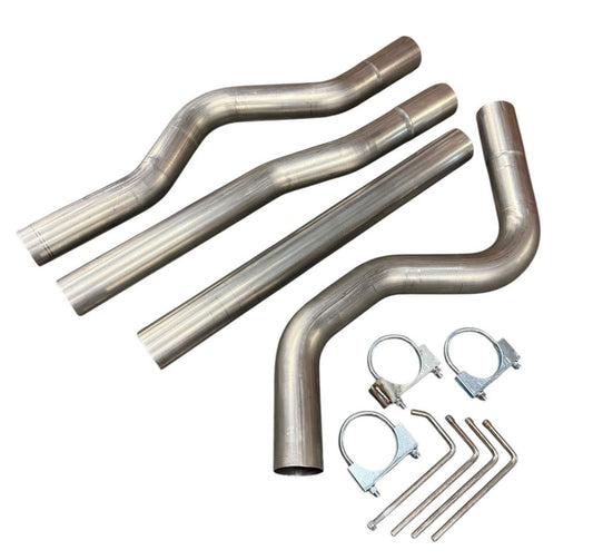 3” 3 Inch Mandrel Bent Exhaust Piping Tubing Pipe For Honda Civic EG EK DC2