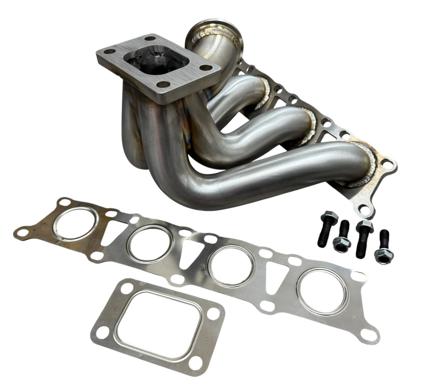 1.8T 20V SS304 Tubular Exhaust Turbo Manifold Top Mount  Audi A4 B5/B6