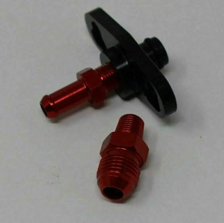 Fuel Pressure Regulator FPR Adapter For Mazda RX7 FD3S S13 S14 S15 Silvia 1/8NPT JSR-DRP