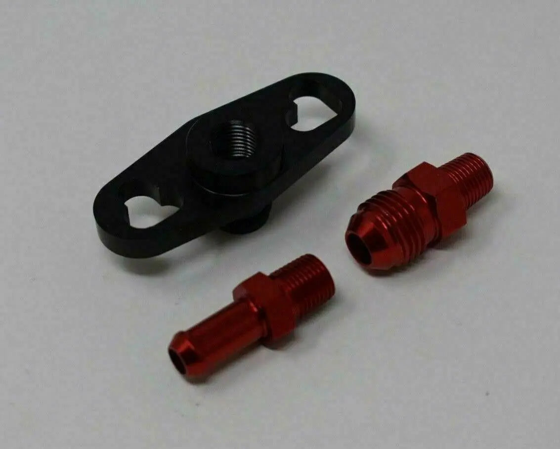 Fuel Pressure Regulator FPR Adapter For Subaru EJ20 EJ25 RB26 RB20 RB25 1/8NPT JSR-DRP