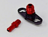 Fuel Pressure Regulator FPR Adapter For Nissan GTR R32 R33 R34 RB20 RB25 1/8NPT JSR-DRP