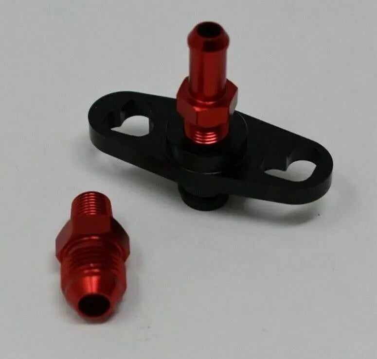 Fuel Pressure Regulator FPR Adapter For Nissan Toyota SR20DET 240SX 1/8NPT 🇺🇸 JSR-DRP