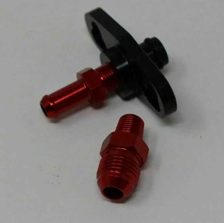 Fuel Pressure Regulator FPR Adapter For Nissan Toyota SR20DET 240SX 1/8NPT 🇺🇸 JSR-DRP