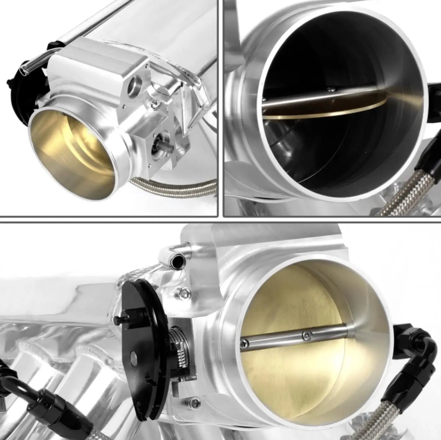 92mm LS LS1 LS2 LS6 LSX Intake Manifold Throttle Body Sheet Metal Fabricated US JSR-DRP