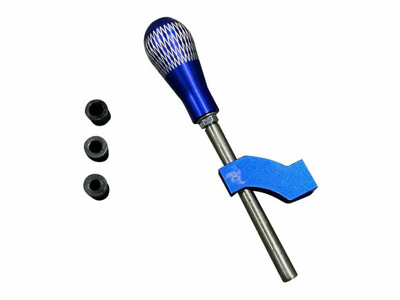 Adjustable Shifter Extender Extension For Honda Acura M10 x 1.5 - BLUE JSR-DRP