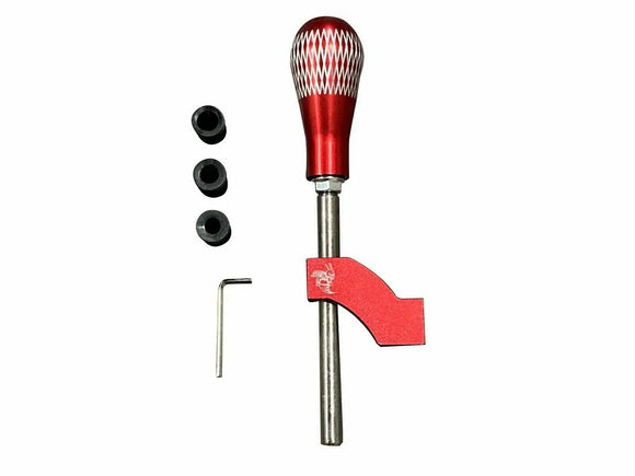 Adjustable Shifter Extender Extension For Honda Acura M10 x 1.5 - RED JSR-DRP