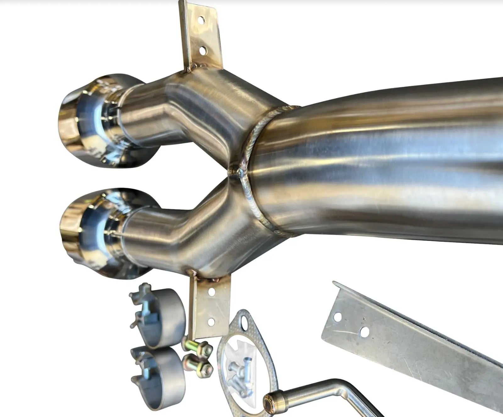 Axle Back Exhaust Muffler Fits Hyundai Veloster N 2019-2023 1.6T Polish Tips USA JSR-DRP