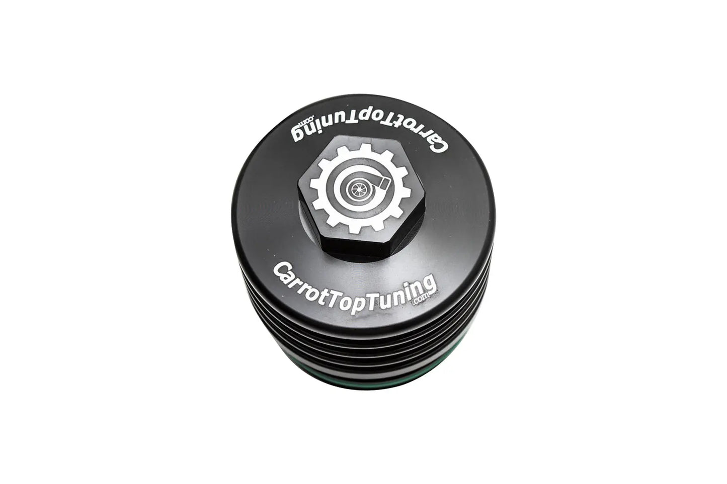 BMW Billet Oil Filter Cap | BMW MINI B58 | Black Finish Carrot Top Tuning