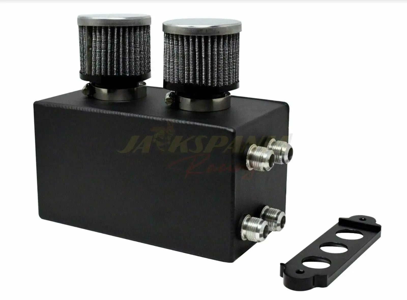 Battery Relocation Oil Catch Can For EK EG CRX DC2 Si Type R 4 Port