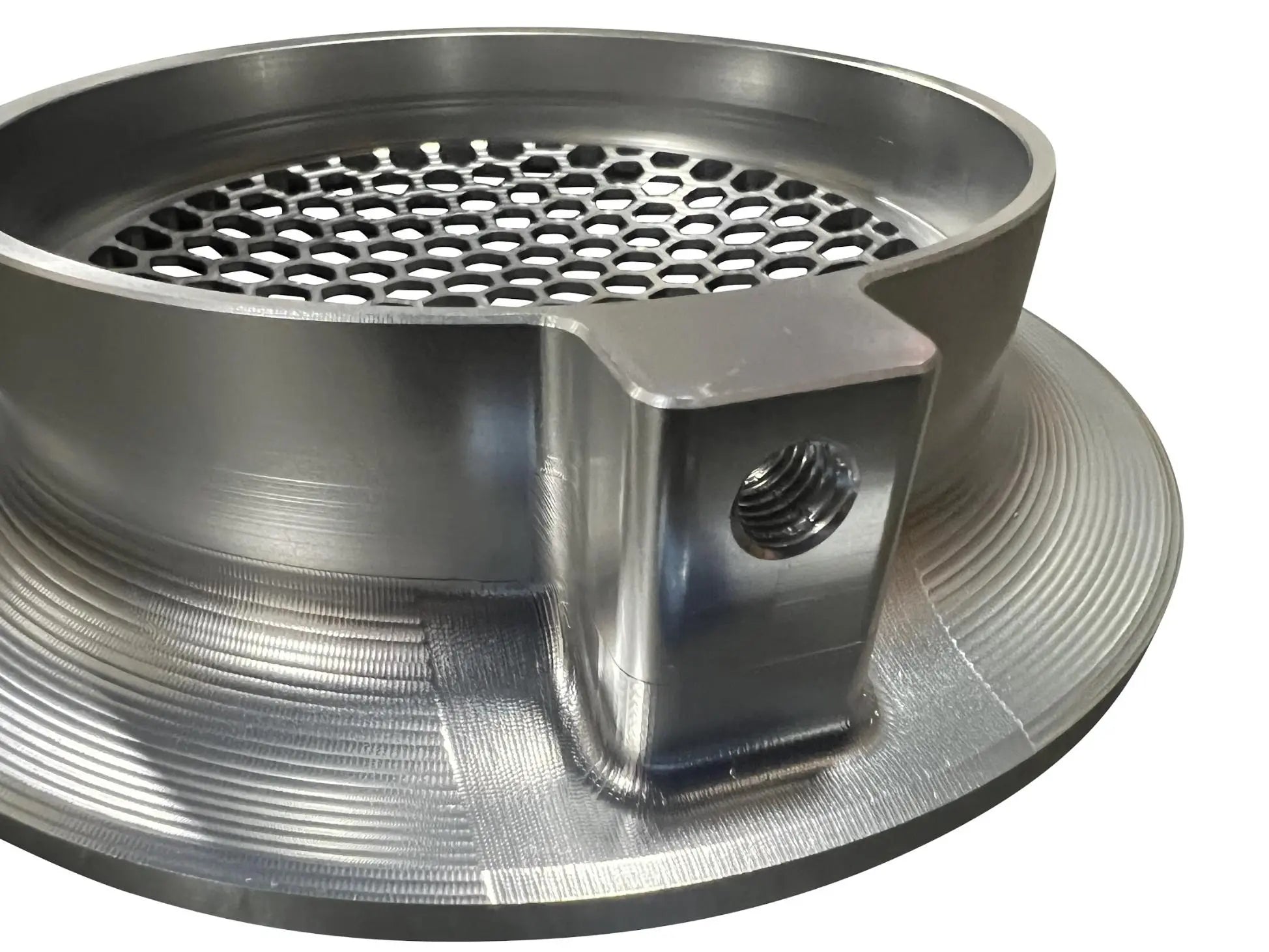 Billet 4" Inch Turbo Inlet Guard Velocity Stack Adapter Bellmouth