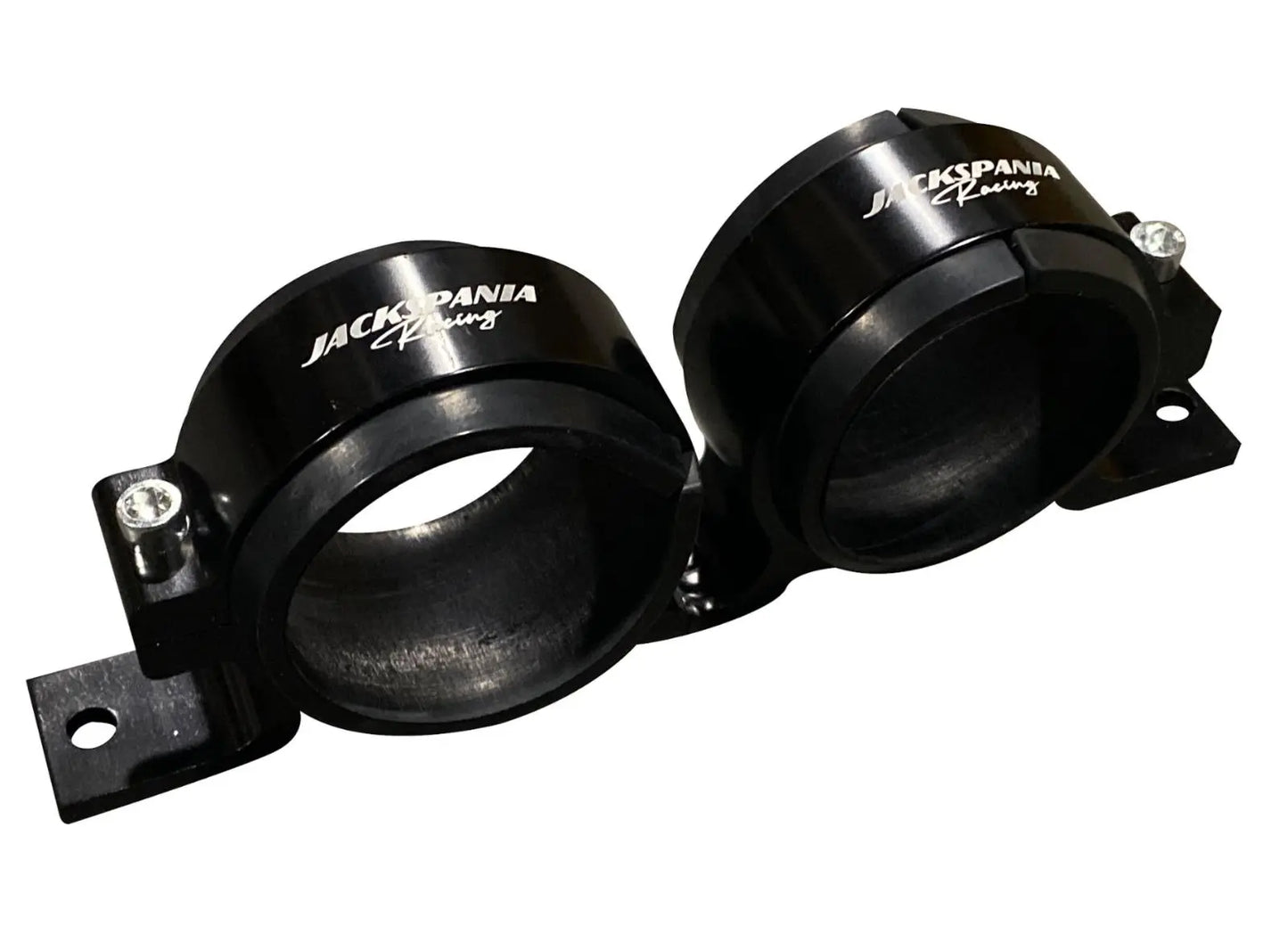 Billet Aluminum Dual Fuel Pump Clamp Mounting Bracket Fits 044 Bosch 380LPH AEM JSR-DRP