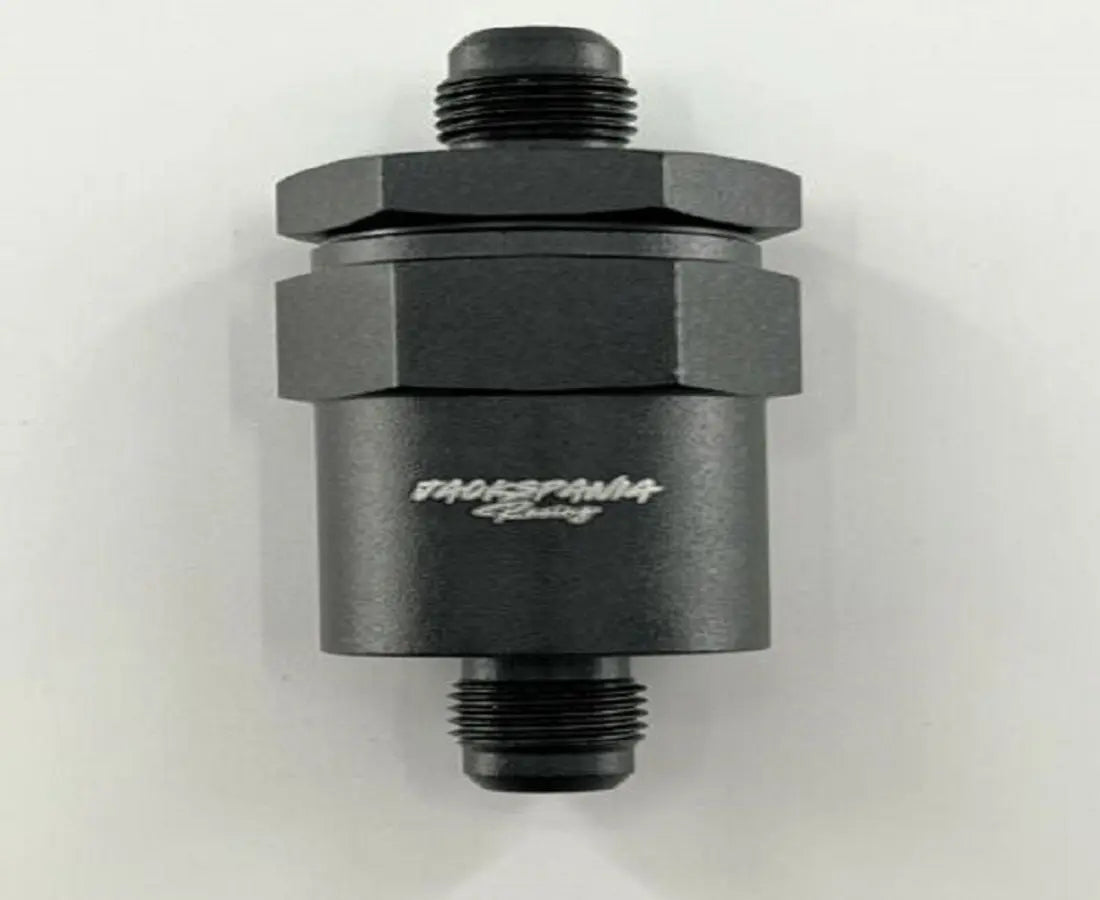 Billet Universal K Swap AN6 30 Micron Black Aluminum Inline Fuel Filter E85 USA JSR-DRP