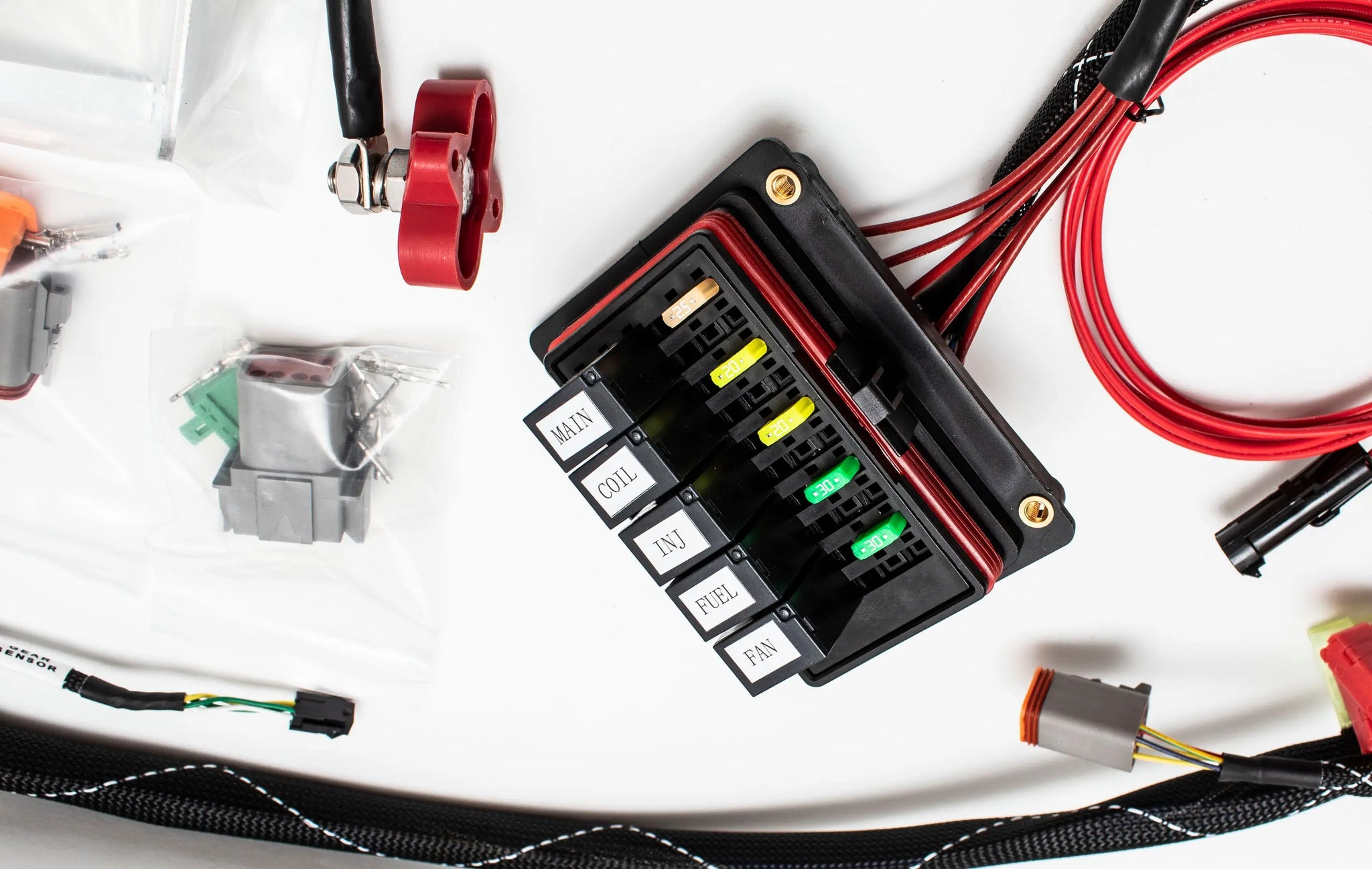 Fueltech FT550 Standalone Honda K20 K24 Series Engine Harness w/ Built