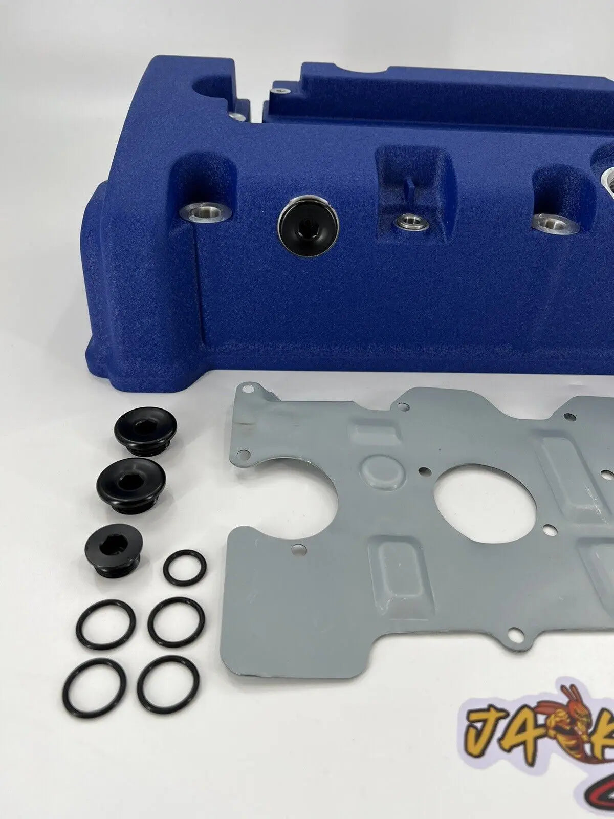 Cast Aluminum K Series Vented Valve Cover Baffle K20 K24 AN10 For Honda