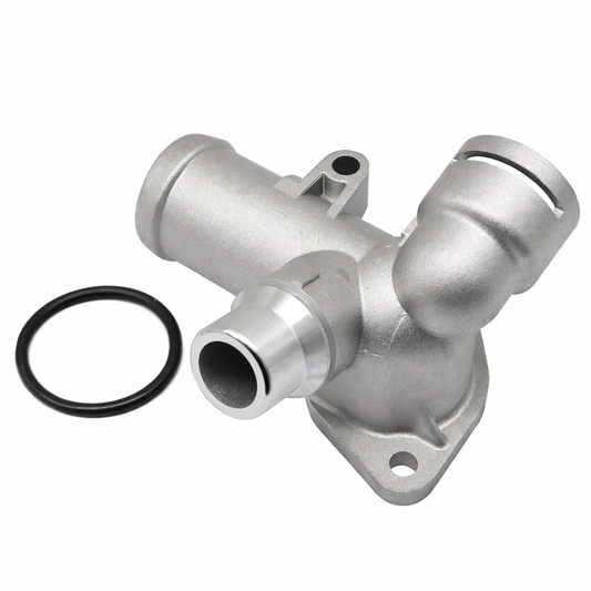 AUDI 1.8T A4 B6 20V Cast Aluminum Head Coolant Flange - 2002-2006