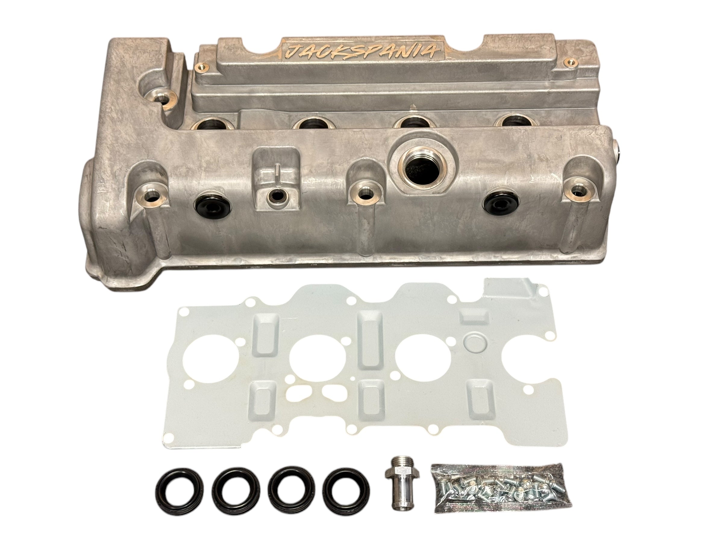 Cast Aluminum K Series Vented Valve Cover Baffle K20 K24 AN10 For