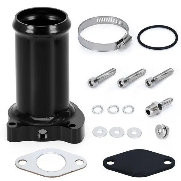 EGR Valve Replacement Pipe for VW 1.9L TDI 50MM VE90 | VE 110 | PD100 | PD115 - BLACK Carrot Top Tuning
