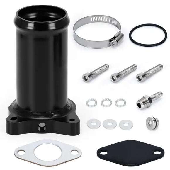 EGR Valve Replacement Pipe for VW 1.9L TDI 57MM PD130 | PD150 - BLACK Carrot Top Tuning