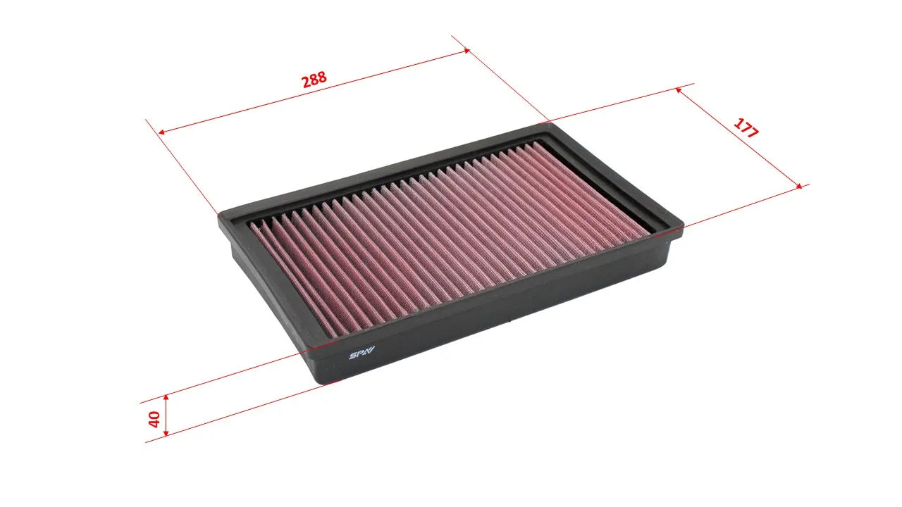 High Performance Air Filter Inbox for VW Golf GTI MK7 / Jetta GLI / A3 / S3 / TT 1.8 2.0 TFSI