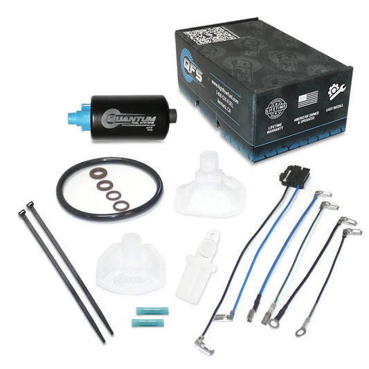 QFS EFI Outboard Fuel Pump + OEM Replacement Strainer/Filter, HFP-386-OB QFS