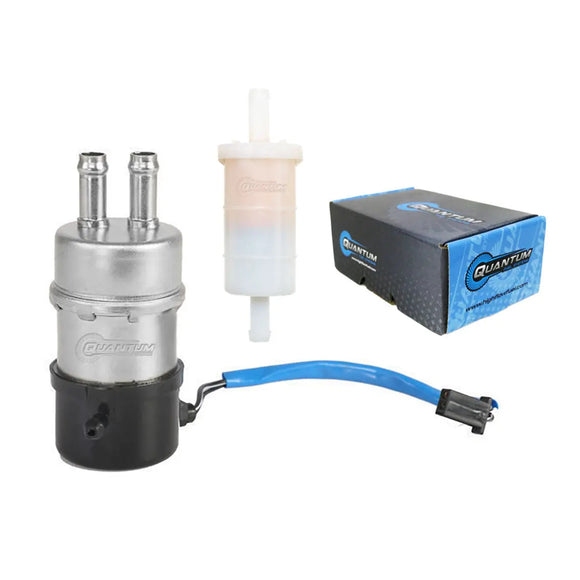 QFS OEM Replacement Frame-Mounted Electric Fuel Pump w/ Fuel Filter, HFP-181-008-F2 QFS