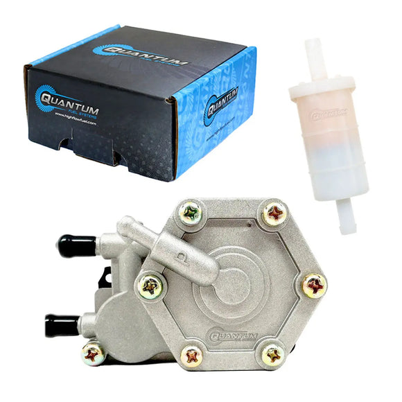QFS OEM Replacement Frame-Mounted Mechanical Fuel Pump w/ Fuel Filter, HFP-281-F QFS