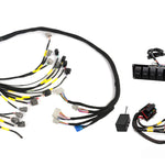 D & B-Series OBD2 Tucked Engine Harness Kit w/ Fuse Box, Switch Panel Carrot Top Tuning